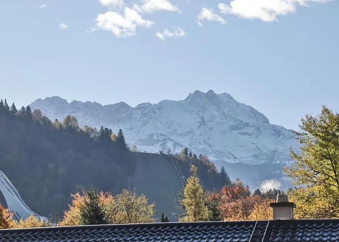 公寓 Dreitorspitzblick 加爾米施-帕滕基興